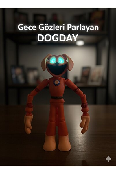 Goplast Premium Dogday Gece Gözleri Parlayan Model Poppy Playtime Catnap Hedi...