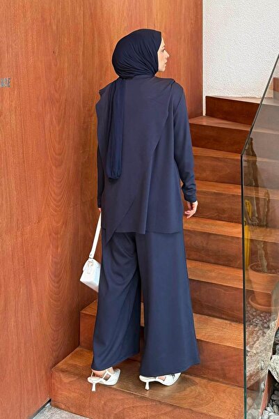 lamelif Σετ Μαντίλας Μαύρο Ναυτικό