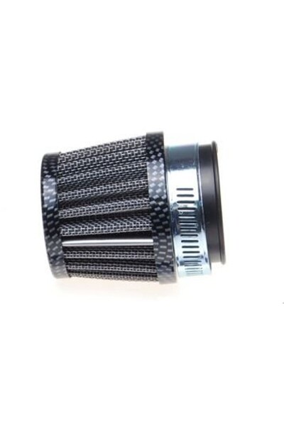 Aftermarket Filtru de aer sport pentru motocicletă, scuter, ATV, aspect carbo...