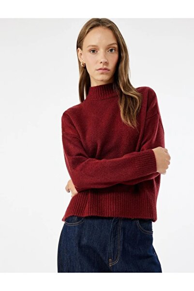 Koton Dik Yaka Uzun Kollu Basic Triko Kazak