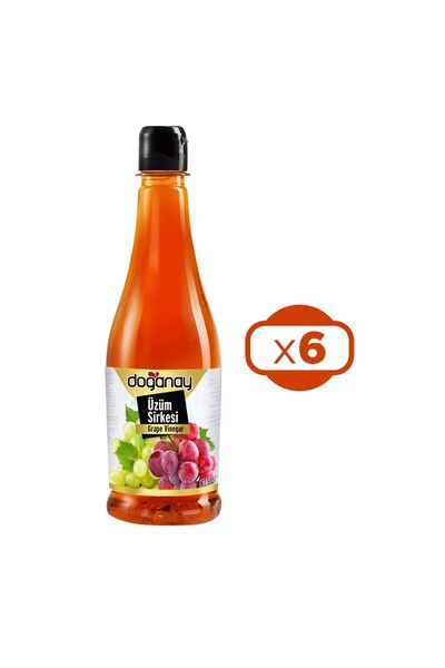 Doğanay Üzüm Sirkesi Pet 500 ml x 6 Adet