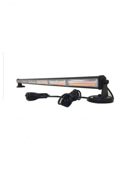 Led Light Alex Bară stroboscopică profesională cu fir, magnet și controler, 12 V-24 V, 6 module COB, 89 cm