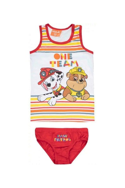 PAW PATROL One Team boys' tank top and briefs set