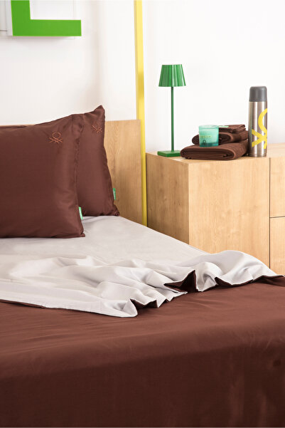 Benetton Home White Double Bedding Set