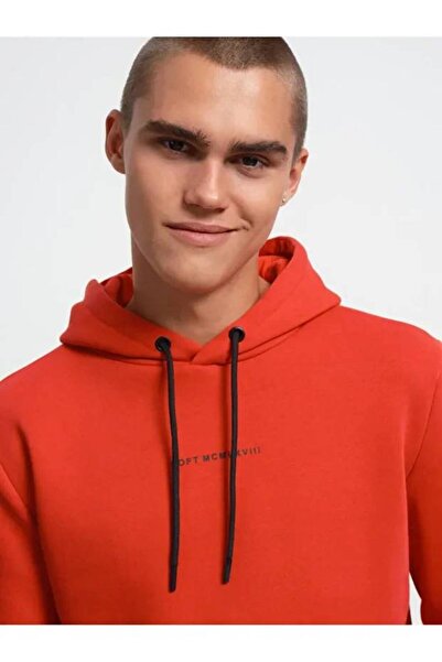 Loft Regular Fit Orange Men's Sweatshirt Lf2034269