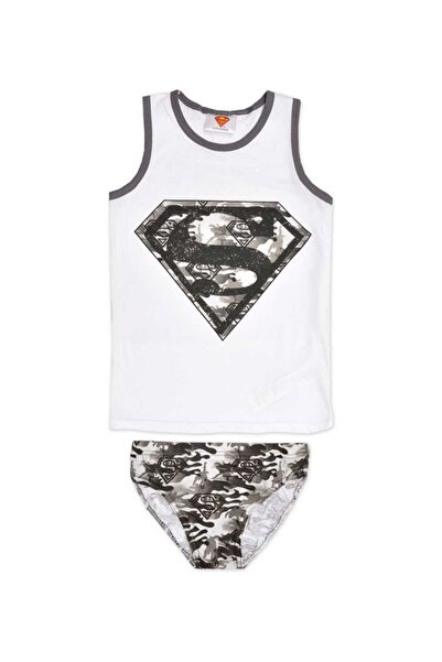 Fireman Sam Boys' tank top and briefs set S for Superman