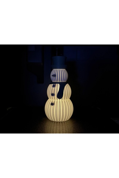 petadora Christmas Ornament - Snowman (15 cm) (Light Not Included)