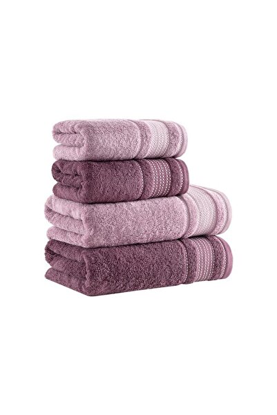 Karna Home Premium 4-Piece Towel Set Spruce 50X90/70X140 cm