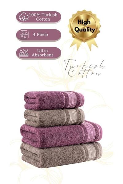 Karna Home Premium set od 4 peškira Spruce 50x90/70x140 cm