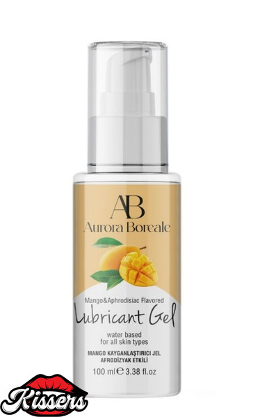 Kissers Su Bazlı Kokusuz Mango Tatlandırılmış Cilt Dostu Kayganlaştırıcı 100 Ml