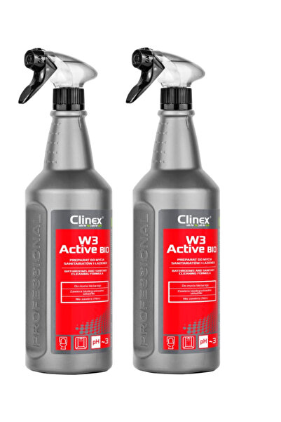 Clinex PACHET 2x W3 Active BIO 1l- solutie pentru curatarea intregii bai
