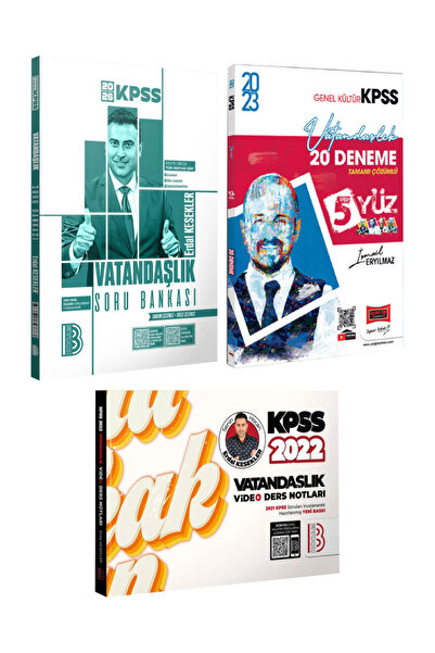 Yargı Yayınları Benim Hocam Yayınları 2026 KPSS Vatandaşlık Erdal Kesekler So...