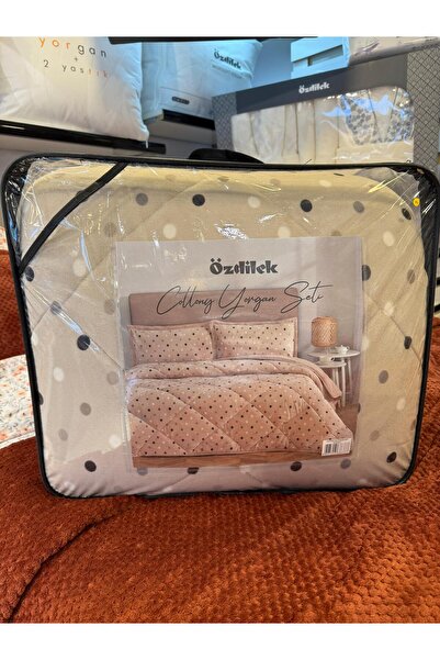 Özdilek Cottony Quilt Set Single Size (160X240)-Damla