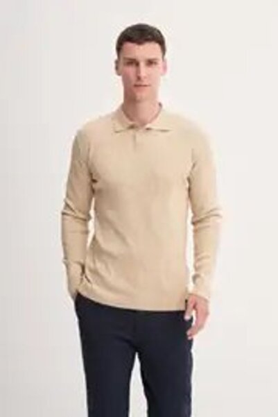 Cazador Men's Sweater 33210 Beige