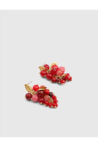 İLVİ Benore Red Women's Earrings