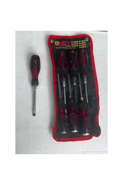 onex Set surubelnite 7 piese, cap drept, chrome-vanadium,