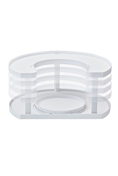 zola Rotating Organizer, for spices and small items, 360 degree rotation, white