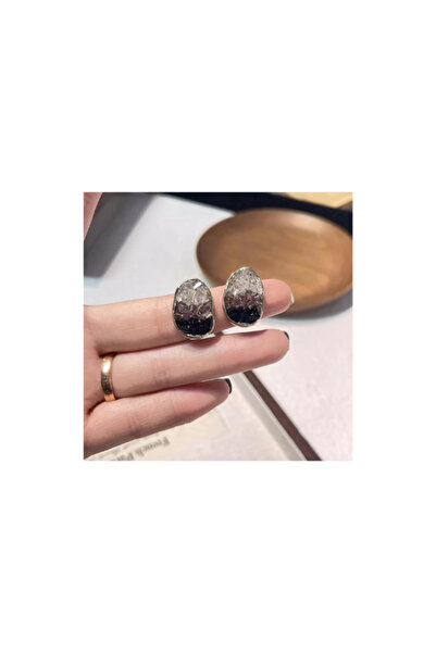 justchique Cercei moderni cu efect de cristal spart