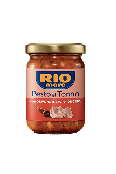 RIO MARE Pesto de măsline negre și pepperoncino 130g