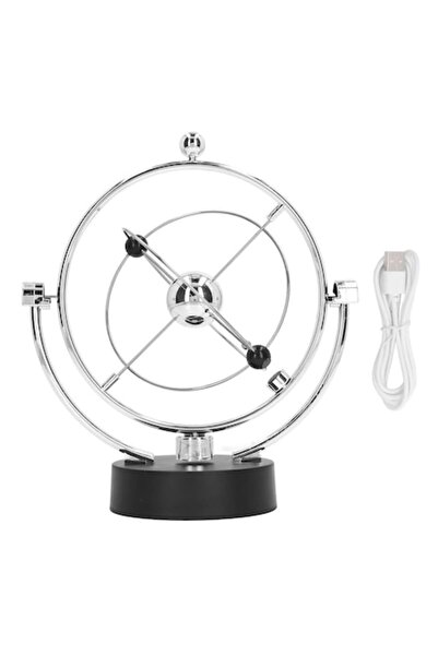 AB HOMES Magnetic Perpetual Motion Desk Ornament, 3D Solar System, 24x21 cm, ...