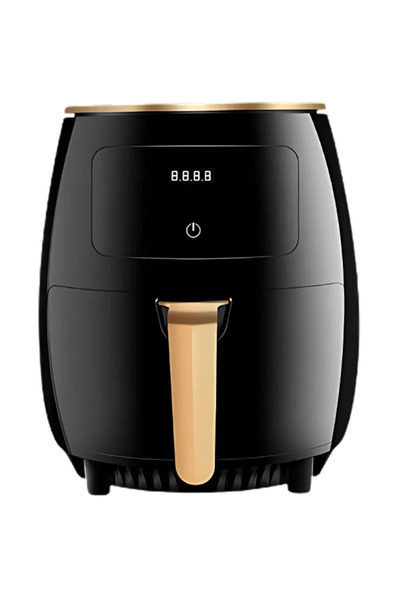 SDEPOT Oil-Free Fryer, digital display, adjustable temperature, 220 V power supply, 6 L, black