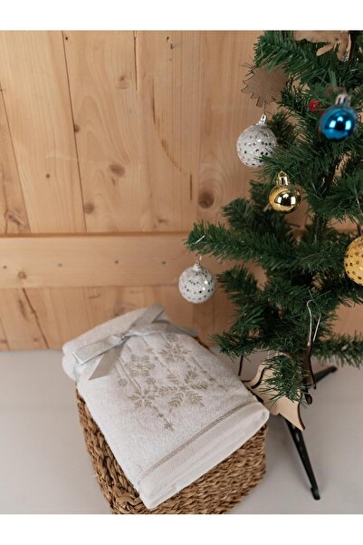 Baveno Бавовняний 2-комплект 45x70 см Преміум вишитий дизайн рушник і рушник набір