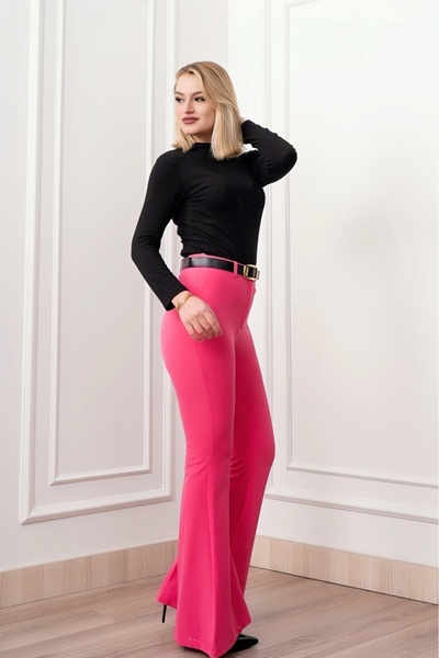 MissVina Штани EliteContour з високою талією та розкльошеними штанинами