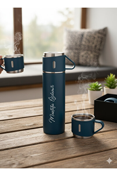Mio Life Premium A+ Quality Stainless Steel Coffee Thermos Tea Thermos 3 Cup Thermos 500ml Bag Gift