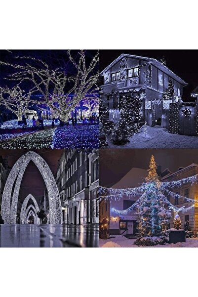 Welora Solar LED String Lights, 450 LEDs, IP65, Cool White, 45 m