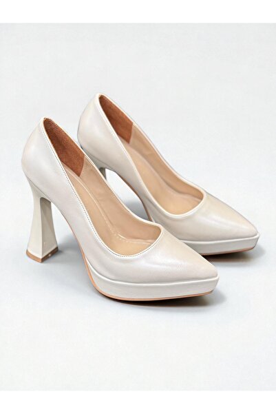 Ceylans Women's Platform Heel Stiletto Eb1002