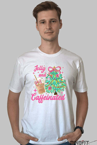 GILDAN Καλά Χριστούγεννα και Ανδρικό Μπλουζάκι με Καφεΐνη