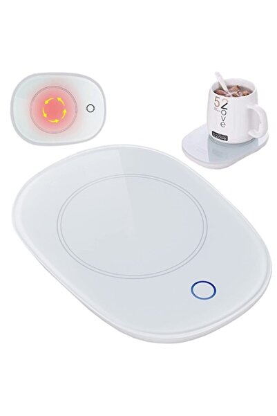 AB HOMES Încălzitor inteligent pentru căni, design compact, alb, 11x15 cm