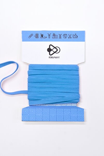 Dokumarkt 6 мм плоска швейна гумка - папка, книга, пояс, простирадло - 10 метрів