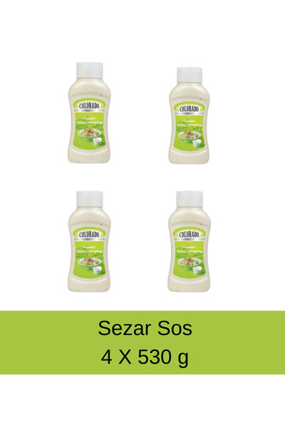 Colorado 4 Adet Sezar Salata Sos 530 gr