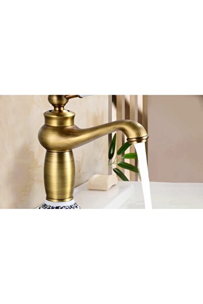 Trendy's Baterie lavoar, bronz antichizat, monocomandă