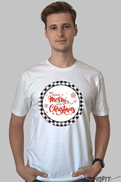 GILDAN Tricou De Craciun Merry Little Christmas Barbat