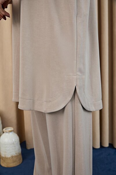 Puane Women's Oversized Basic Two-Piece Set -14405Tks