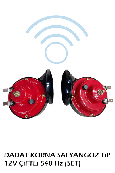 MOD10 DADAT KORNA SALYANGOZ TİP 12V ÇİFTLİ 510hz (SET)