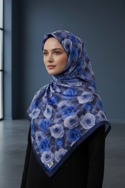 Onur Scarf - New Season Trending Products Rose Pattern Soft Fabric Comfortabl...