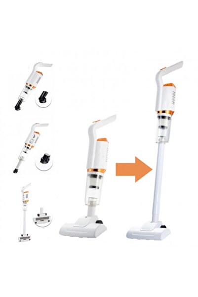SokShop Portable Cordless 2-in-1 Stick Vacuum, Battery Powered, 40 min Runtime