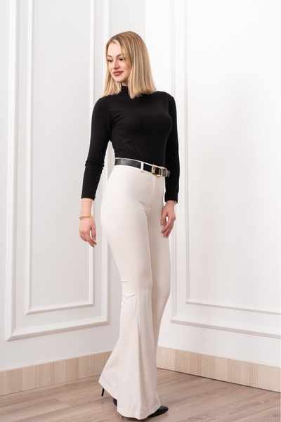 MissVina Штани EliteContour з високою талією та розкльошеними штанинами