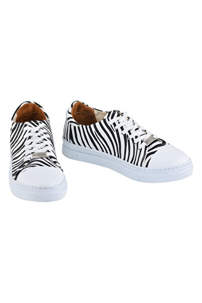 NOOSY Black-white women's sneaker