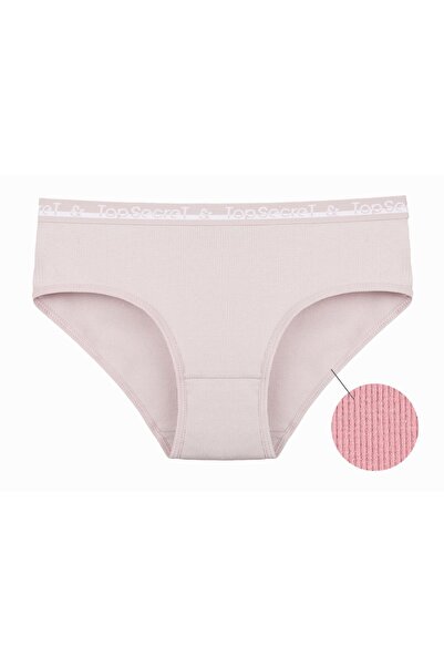 Donella Pachet de 5 chiloți pentru femei din bumbac Medium Basen material elastic tricotaj cu striații 3132PD1