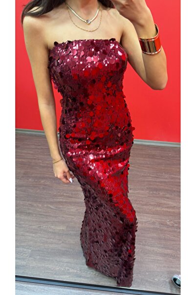 LOISY Women's Sequin Maxi Dress