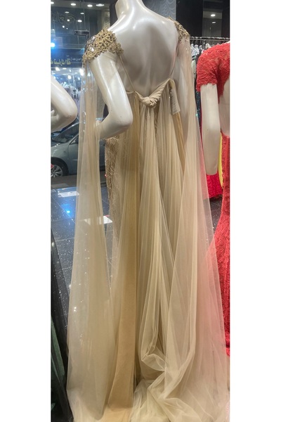 Diva style Luxurious and elegant Turkish lace evening dress