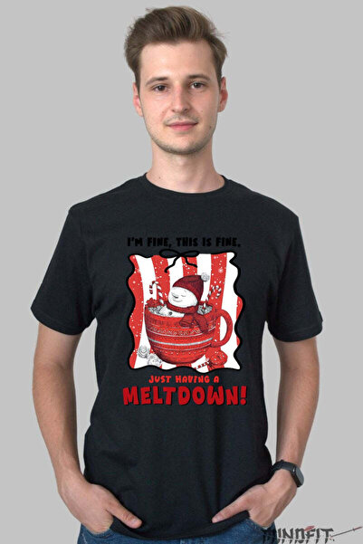 GILDAN Tricou De Craciun Om De Zapada In Ceaun Barbat