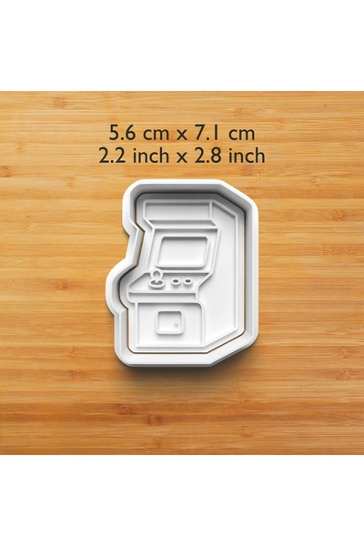 Hobist Classic Retro Atari Set of 4 Cookie and Sugar Dough Molds