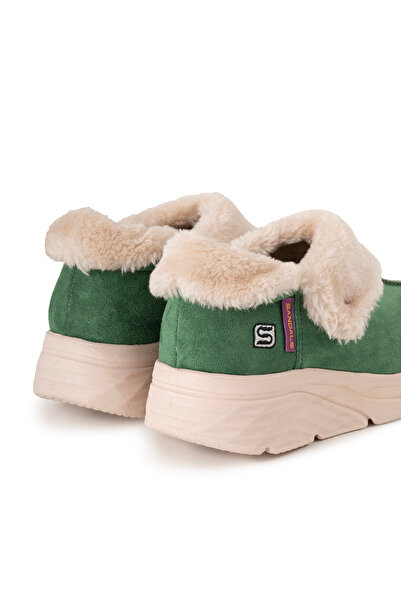 sandal spor Γυναικεία Ορθοπεδικά Παπούτσια από Γούνα Suede SS001-0378