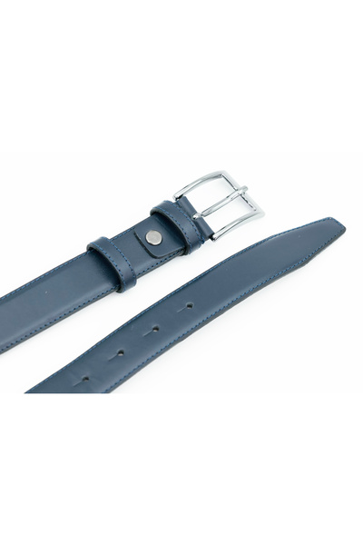 Tuna Genuine Leather 2.7 cm Classic Men's Belt - Kmr5000