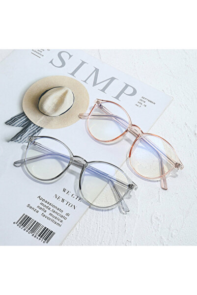 dalip Round unisex anti-reflective computer protection glasses, F8551-C3